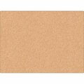 U Brands Cork Board, Canvas, Frameless, 24inx7/10inx18in, Natural UBR2873U0001